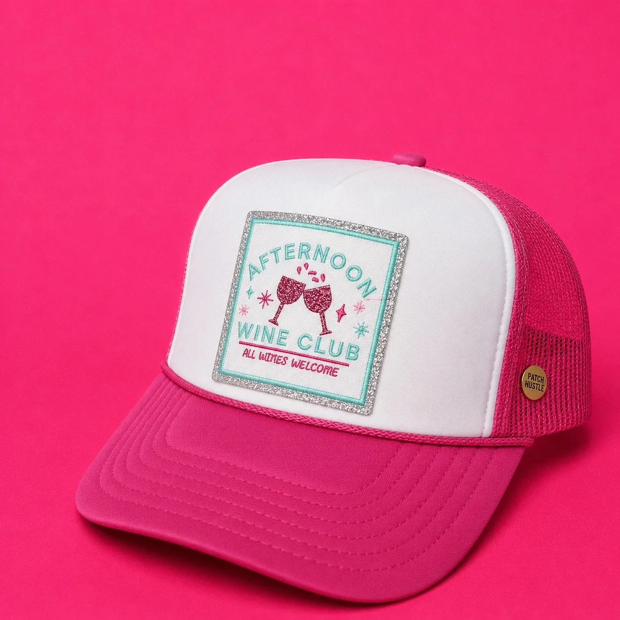 Afternoon Wine Club Trucker Hat