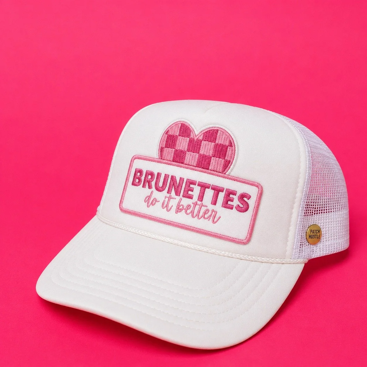 Brunettes Do It Better Trucker Hat