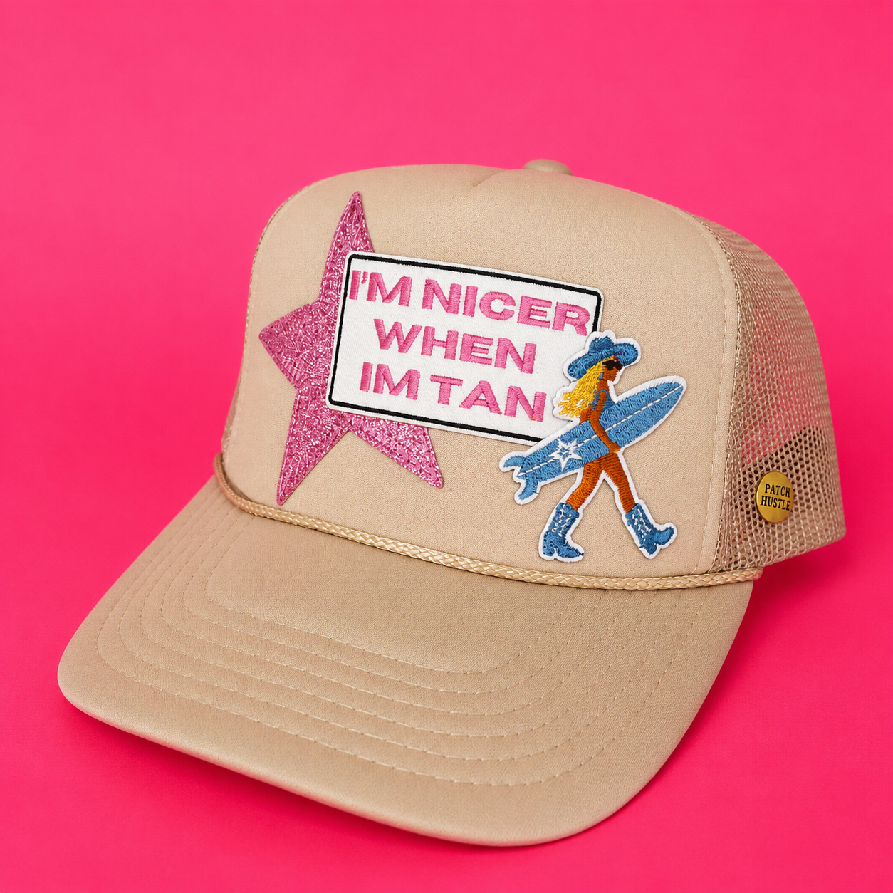 I'm Nicer When I'm Tan Trucker Hat