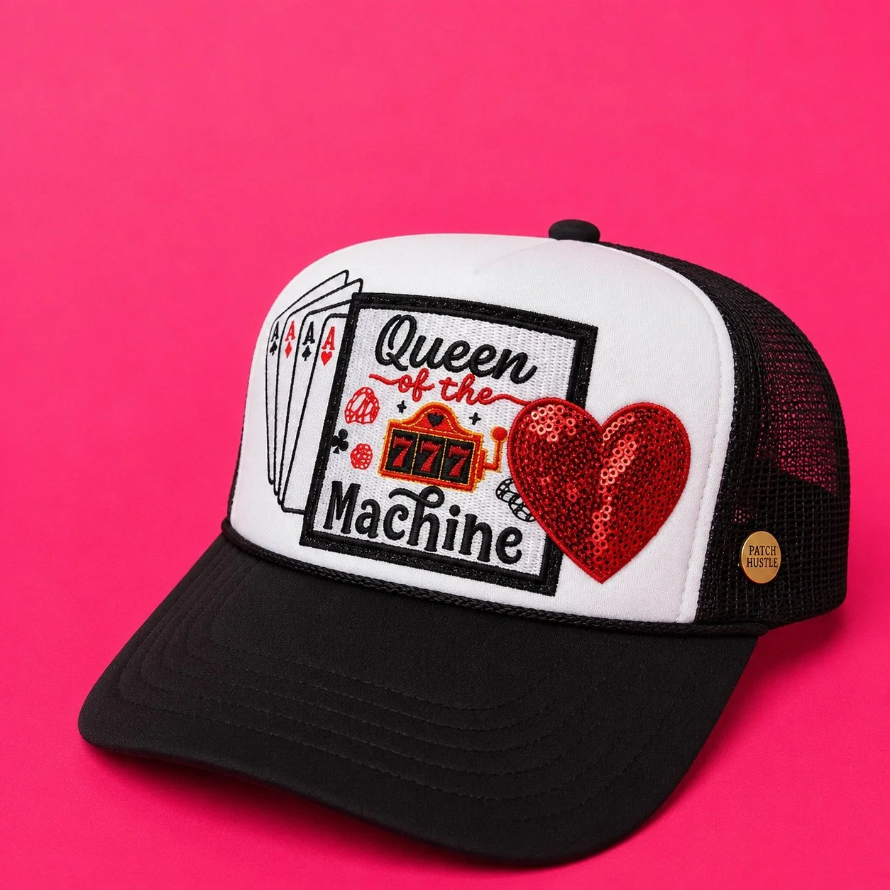 QUEEN of the Machine Trucker Hat