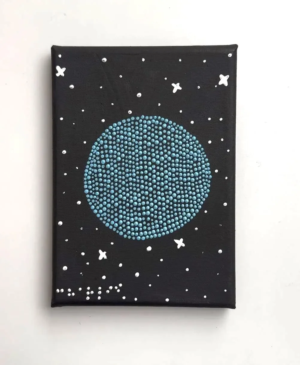 Mini Uranus | Original Painting