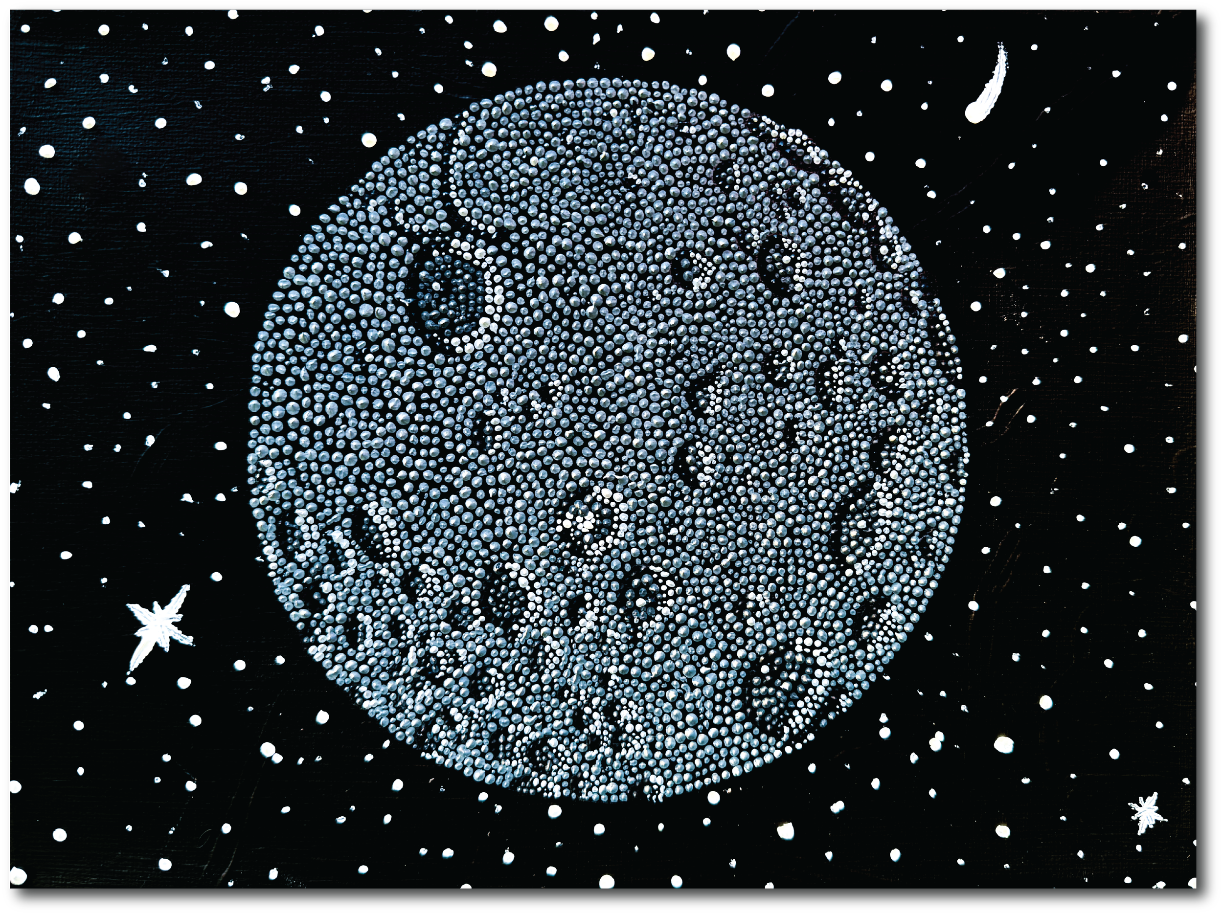 Ceres | 11" x 8.5" | Acrylic on Canvas | 2024