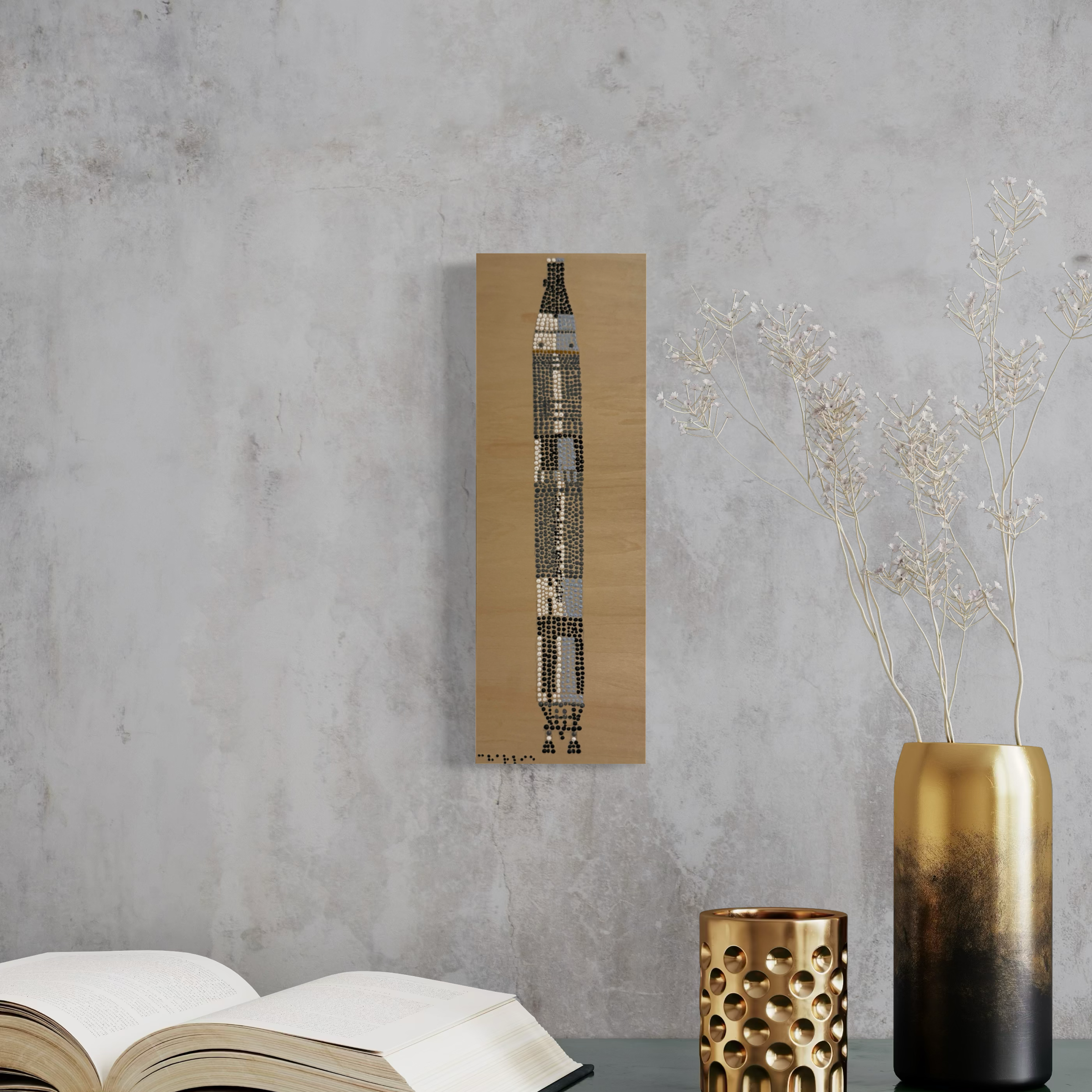 Titan Rocket | Original Painting
