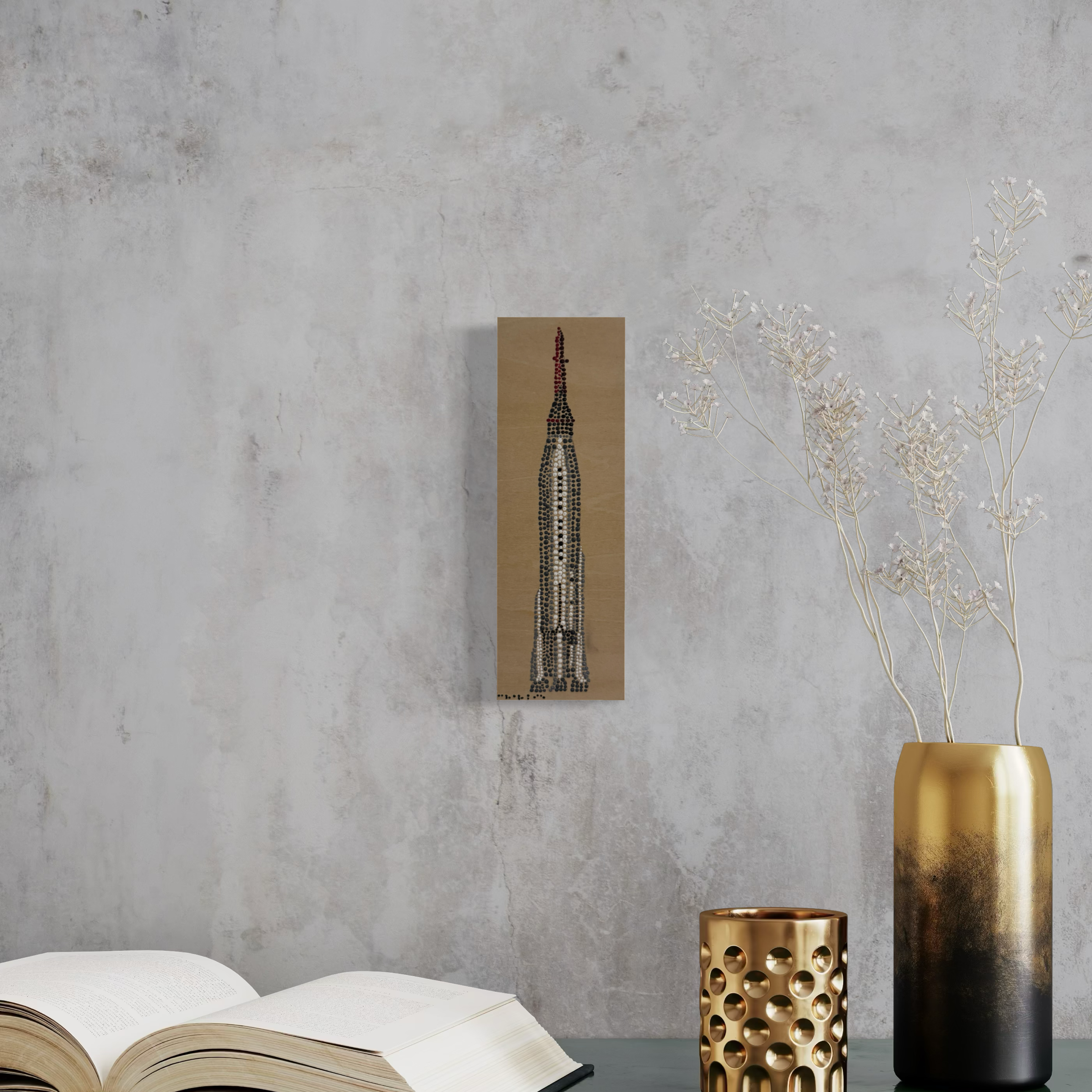 Atlas Rocket | Original Painting