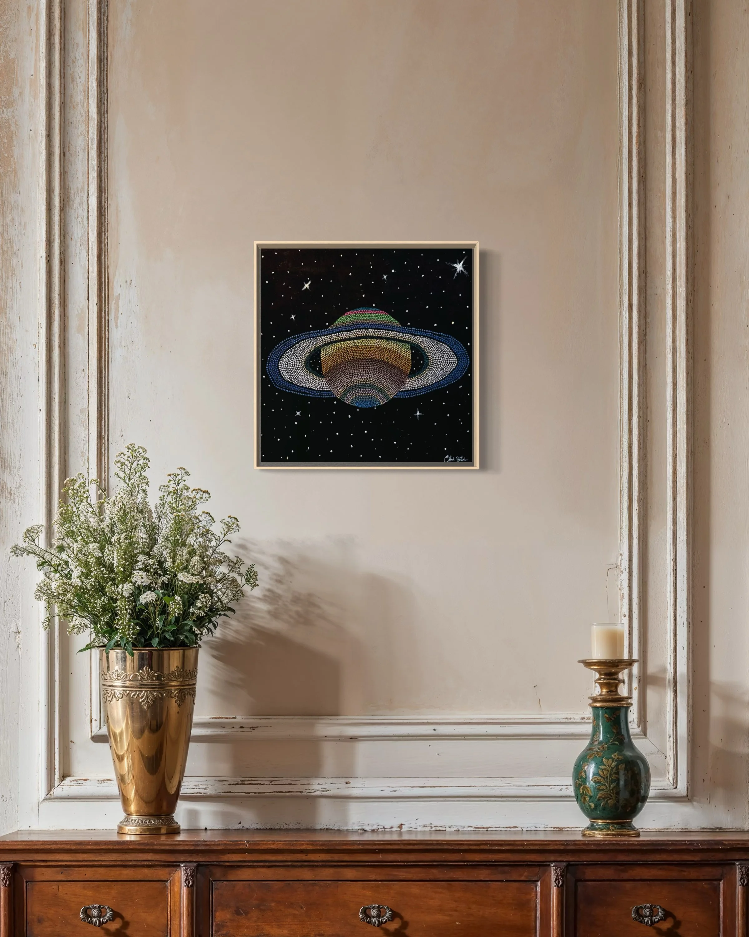 Saturn | Original Painting