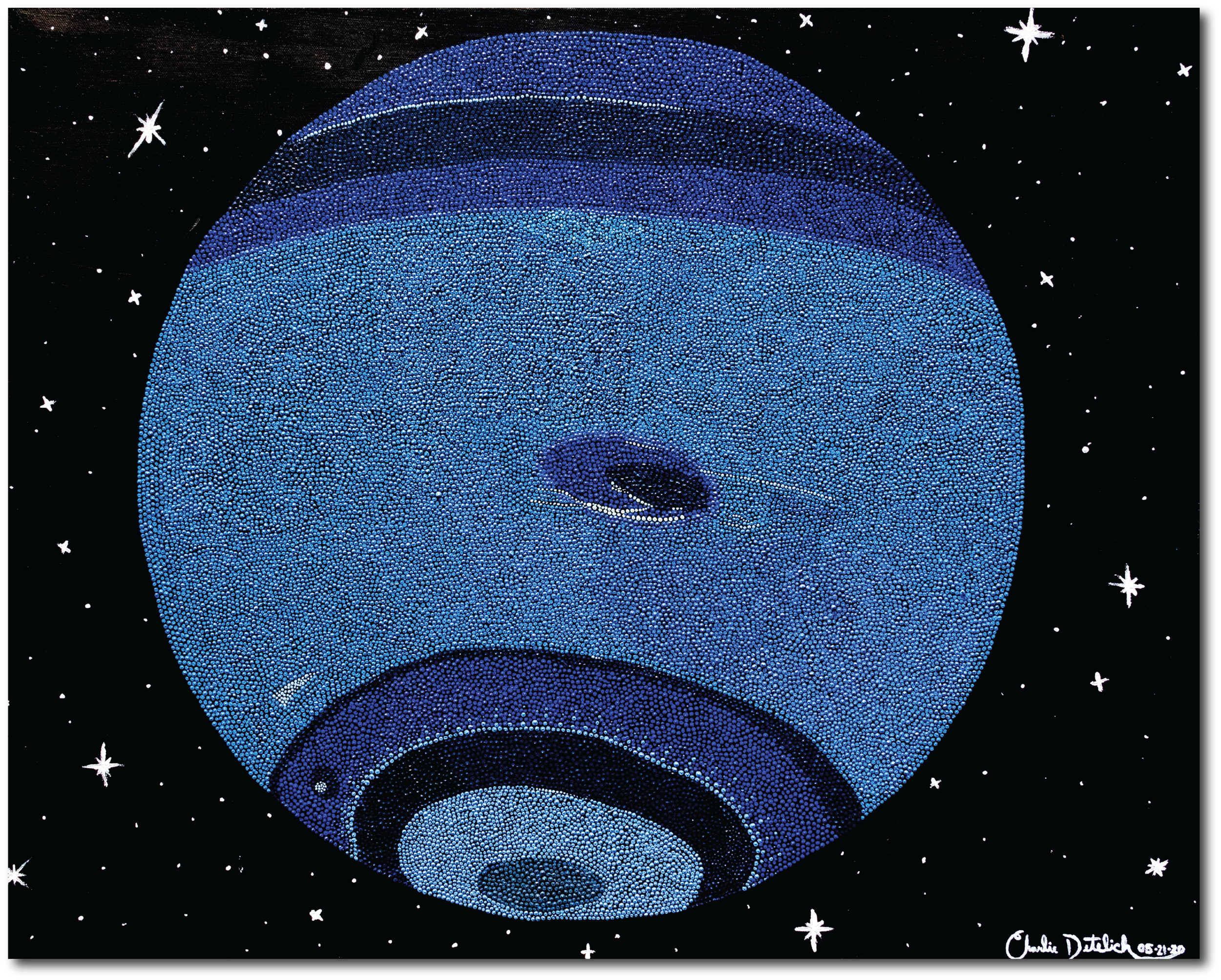 Neptune | 30" x 24" | Acrylic on Canvas | 2020
