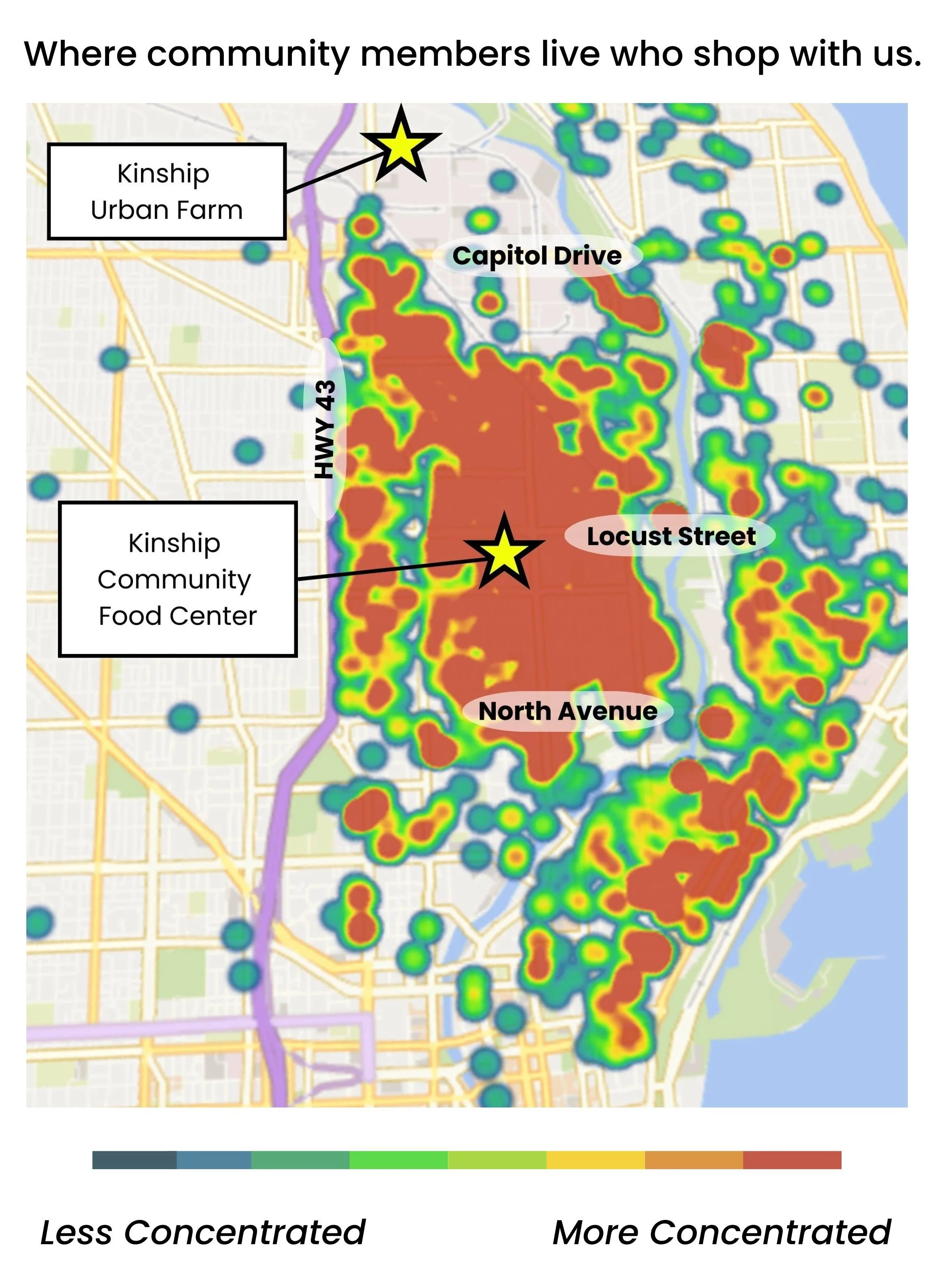 Food market, commercial kitchen planned for Milwaukee's central city by Kinship Community Food Center