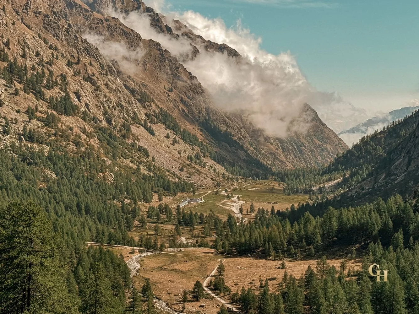 Mountains of Piedmont, Italy