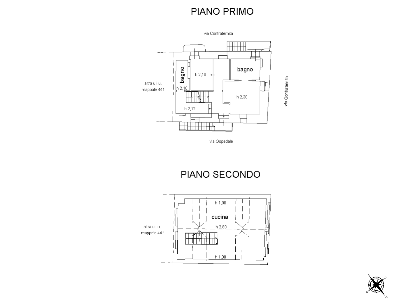 planimetria 2 pink chalet limone piemonte