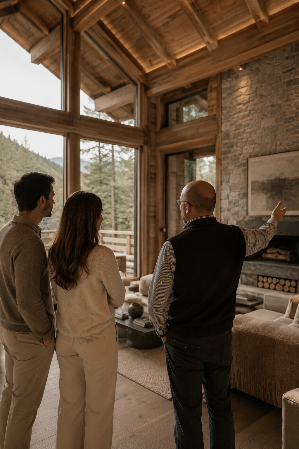 chiera piergiorgio selling a property to a couple