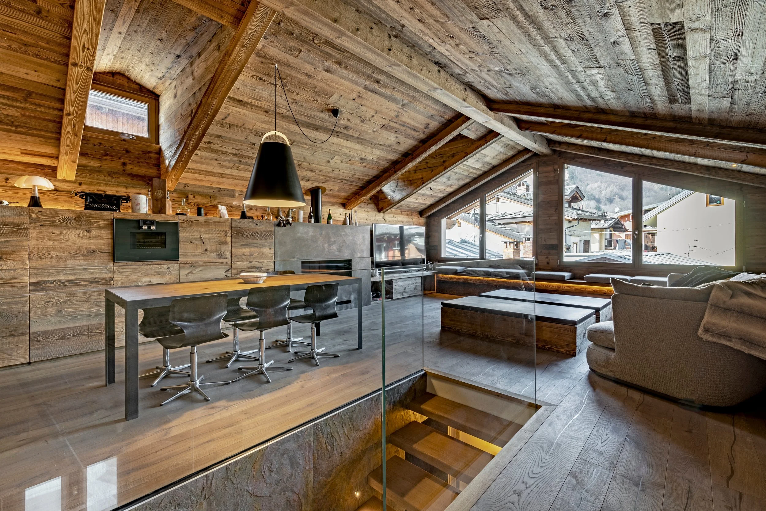 pink chalet luxury Limone Piemonte