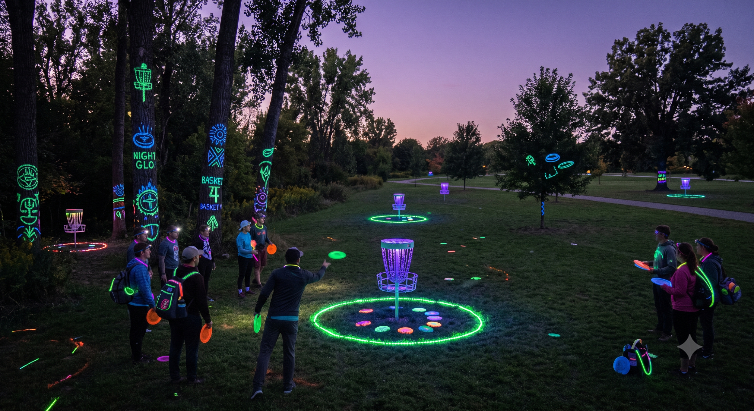 Max Glow Disc Party