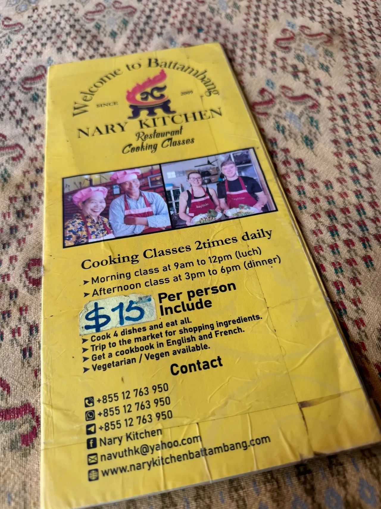 Taking a Khmer Cooking Class in Battambang