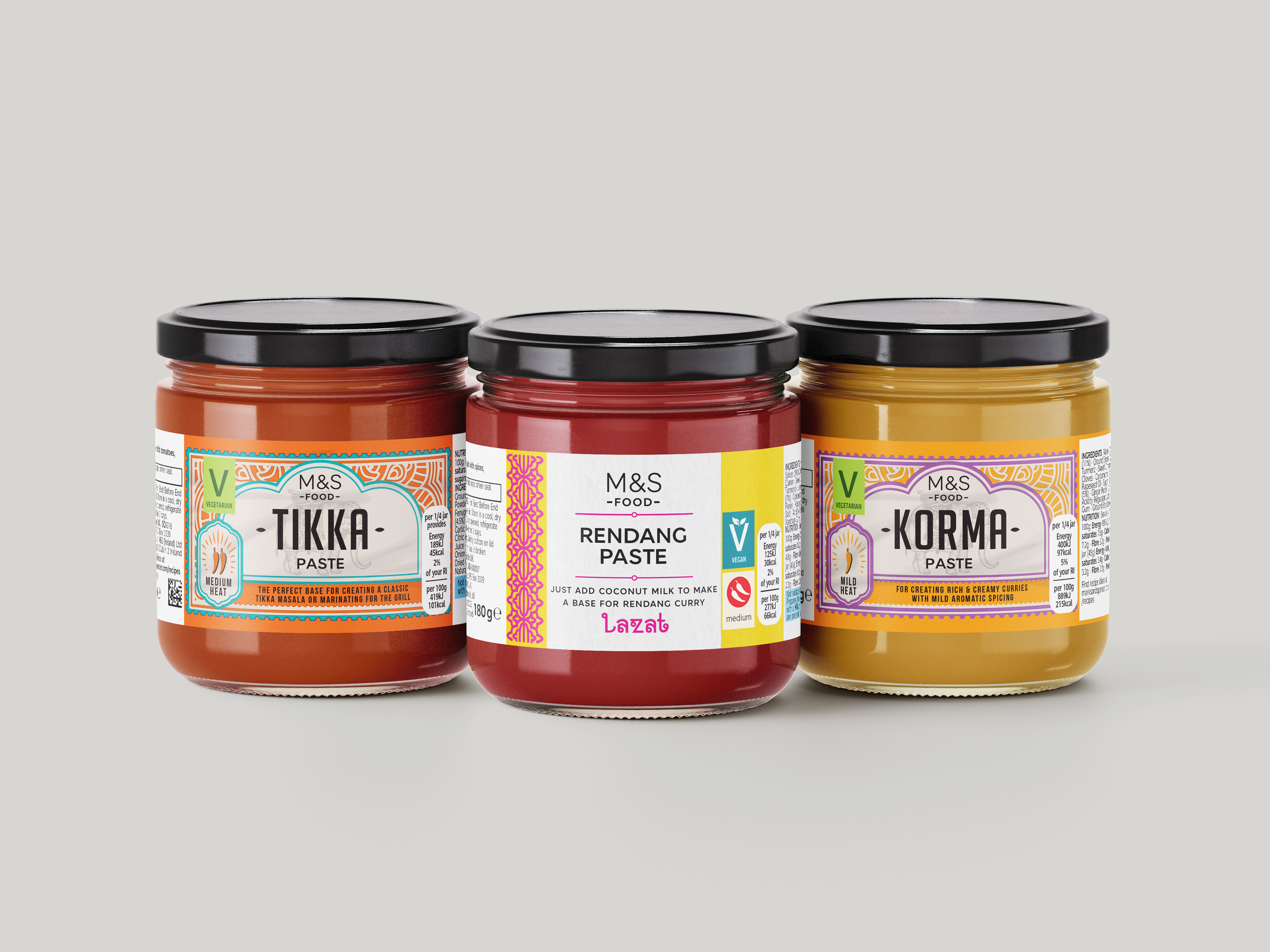 M&S - Packaging, print design