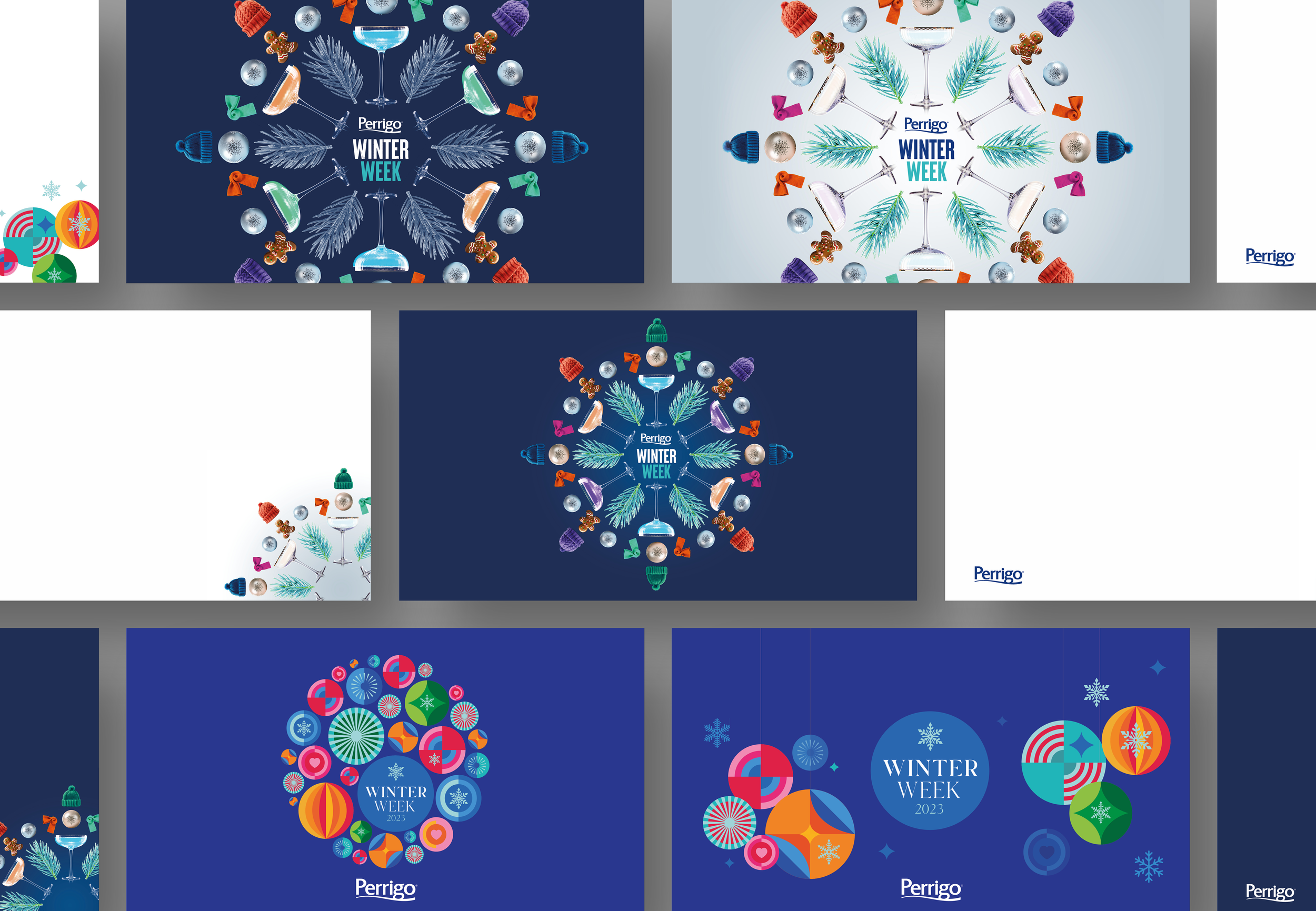 Perrigo Xmas campaign - Presentation design