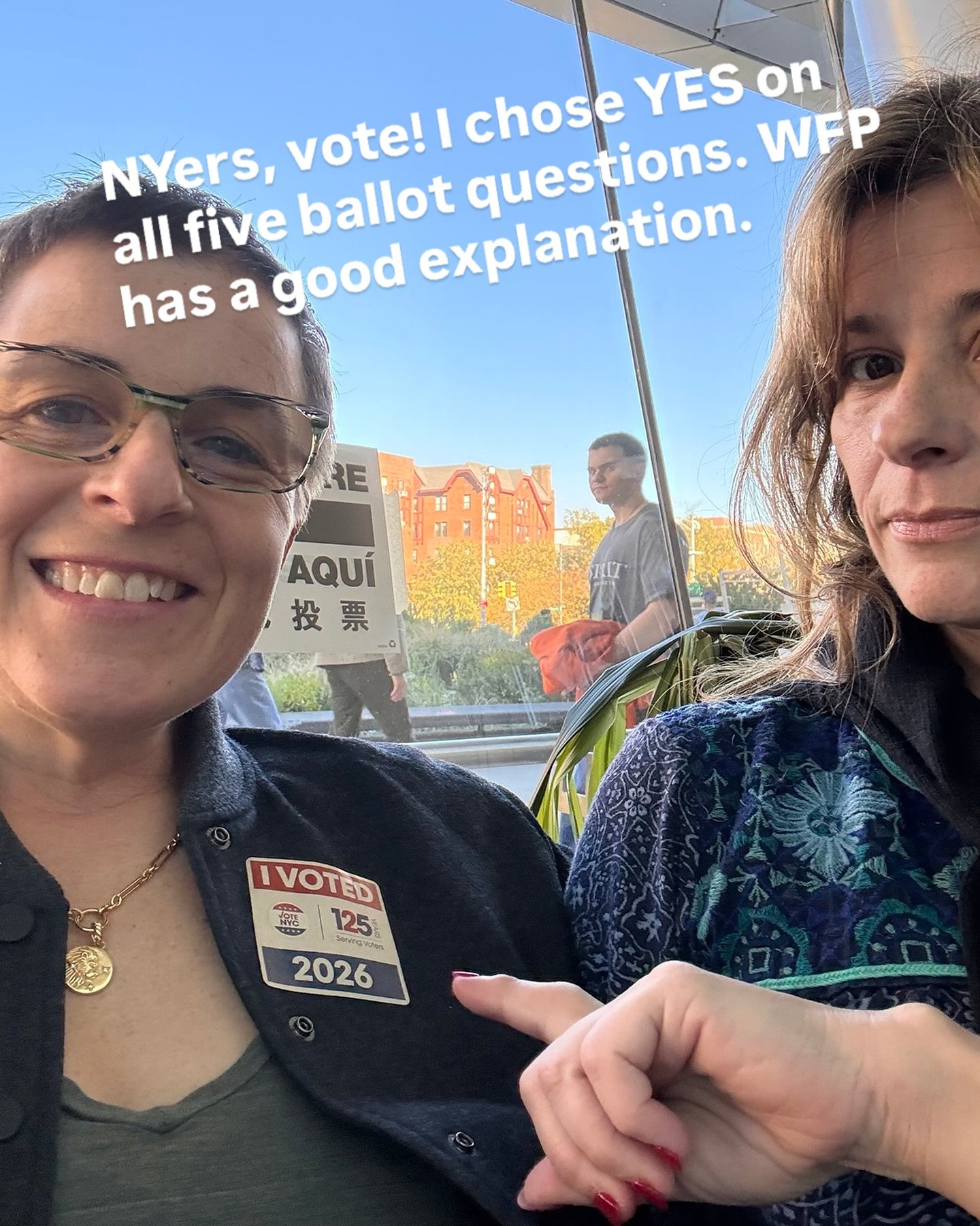 VOTE! EARLY! I chose YES on all 5 ballot questions per WFP.