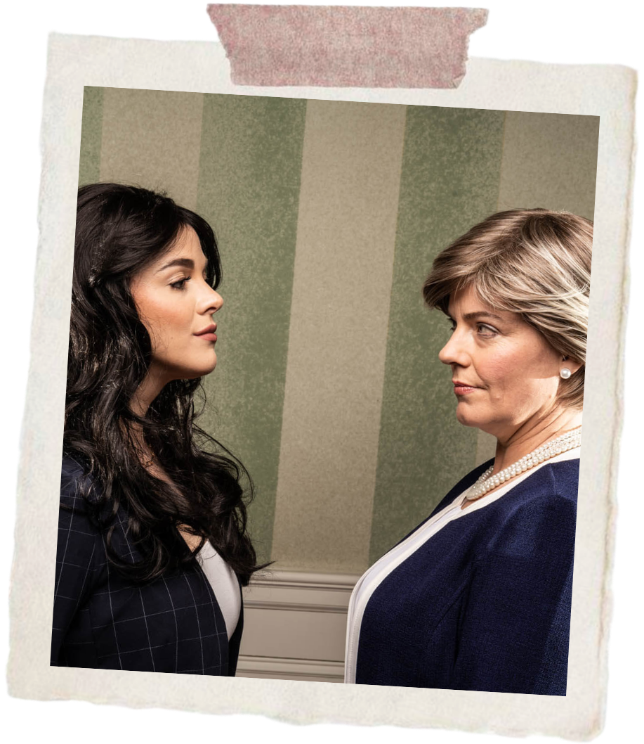 When Monica Met Hillary production photo