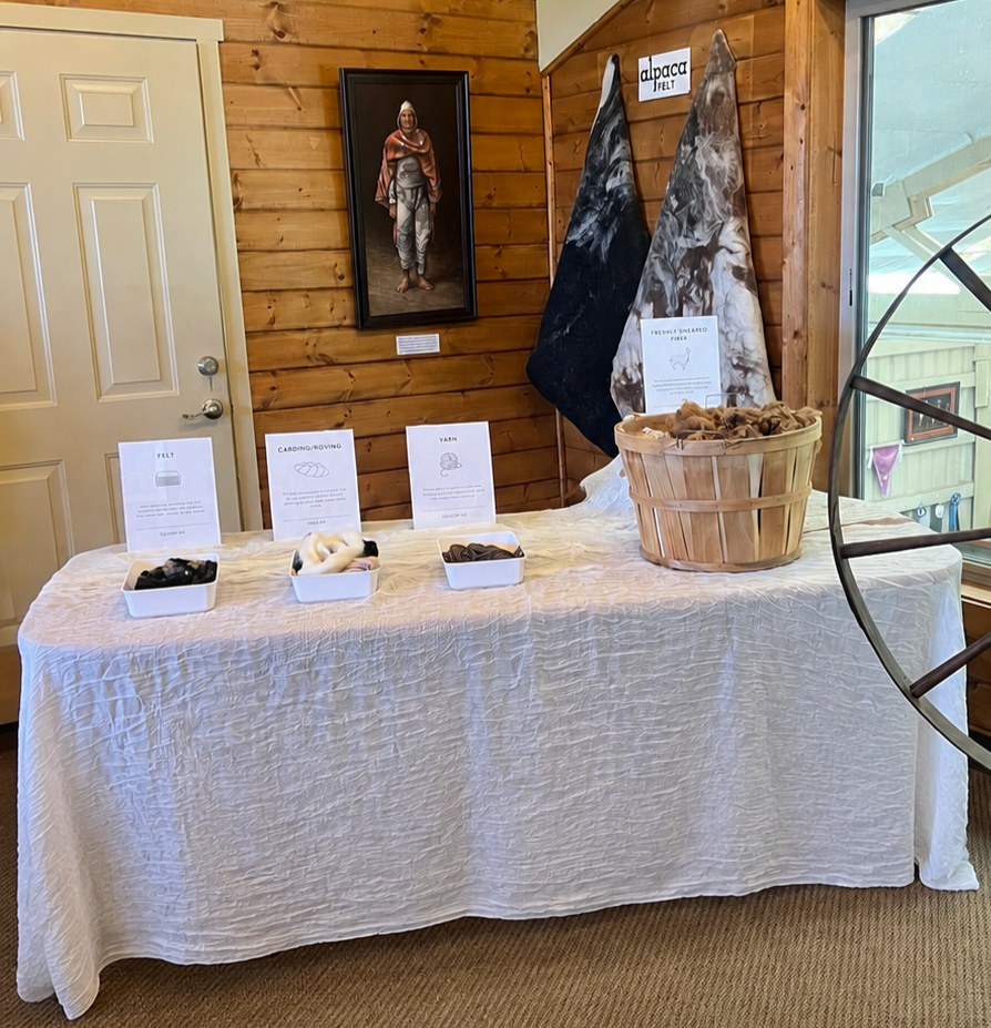 Adding an alpaca fiber education section