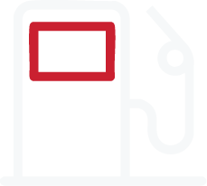 An icon of a gas pump.