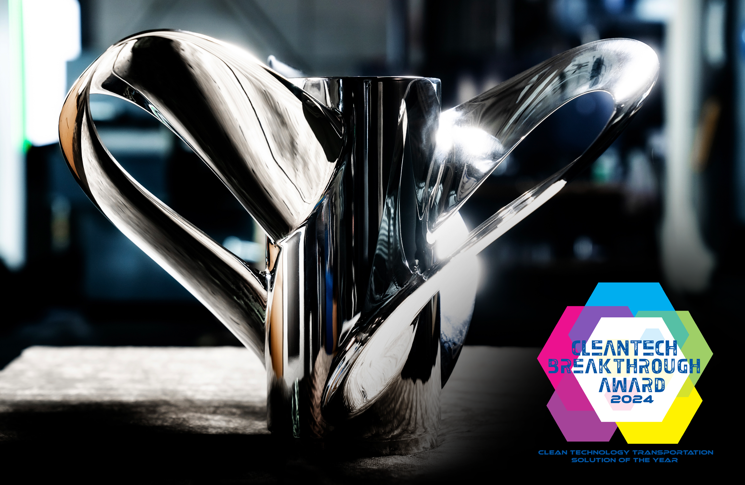 The Sharrow Propeller™ Named “Clean Technology Transportation Solution of the Year” by CleanTech Breakthrough
