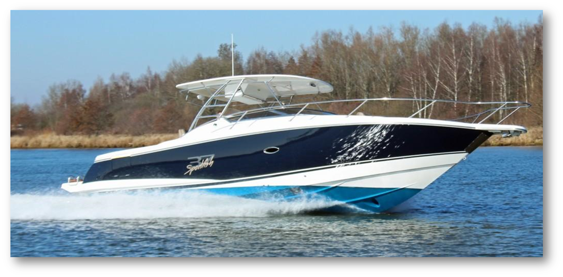 Less Slip, More Bite with Sharrow MX™ Propellers on This Sunseeker Sportfisher 37 with Triple Mercury 300 HP