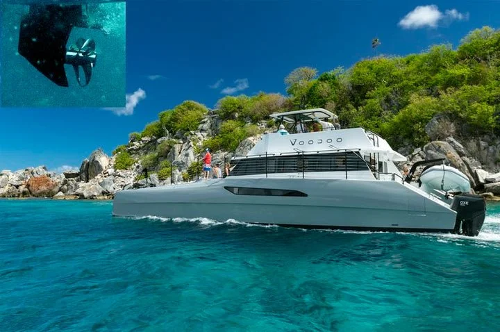 57’ Catamaran with Twin Oxe Diesel 300 HP – 46% More Fuel Efficient At 18 Knots