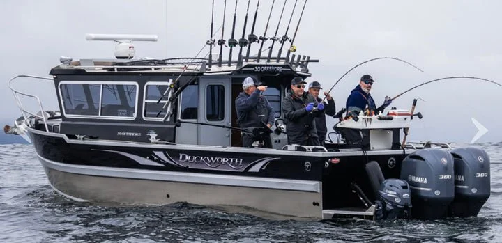 Duckworth 30 Offshore XL with Twin Yamaha 300 HP –&nbsp;99% Faster at 3500 RPM