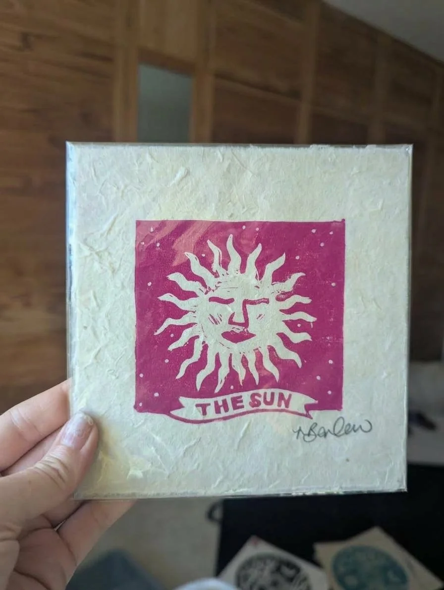 Mini Sun Tarot - Pink