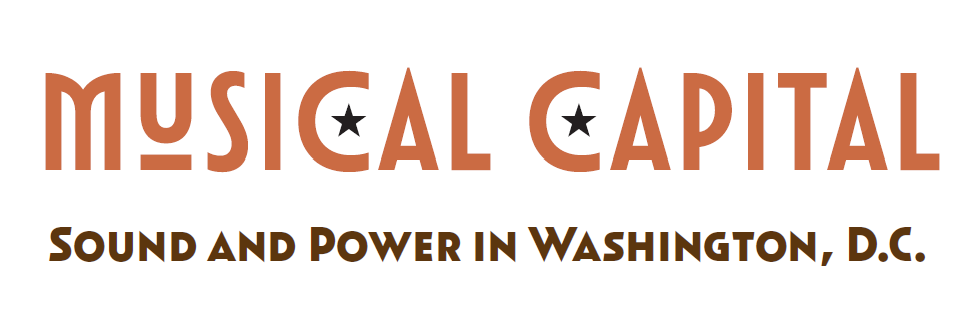 Logo for Musical Capital with the tagline "Sound and Power in Washington, D.C."