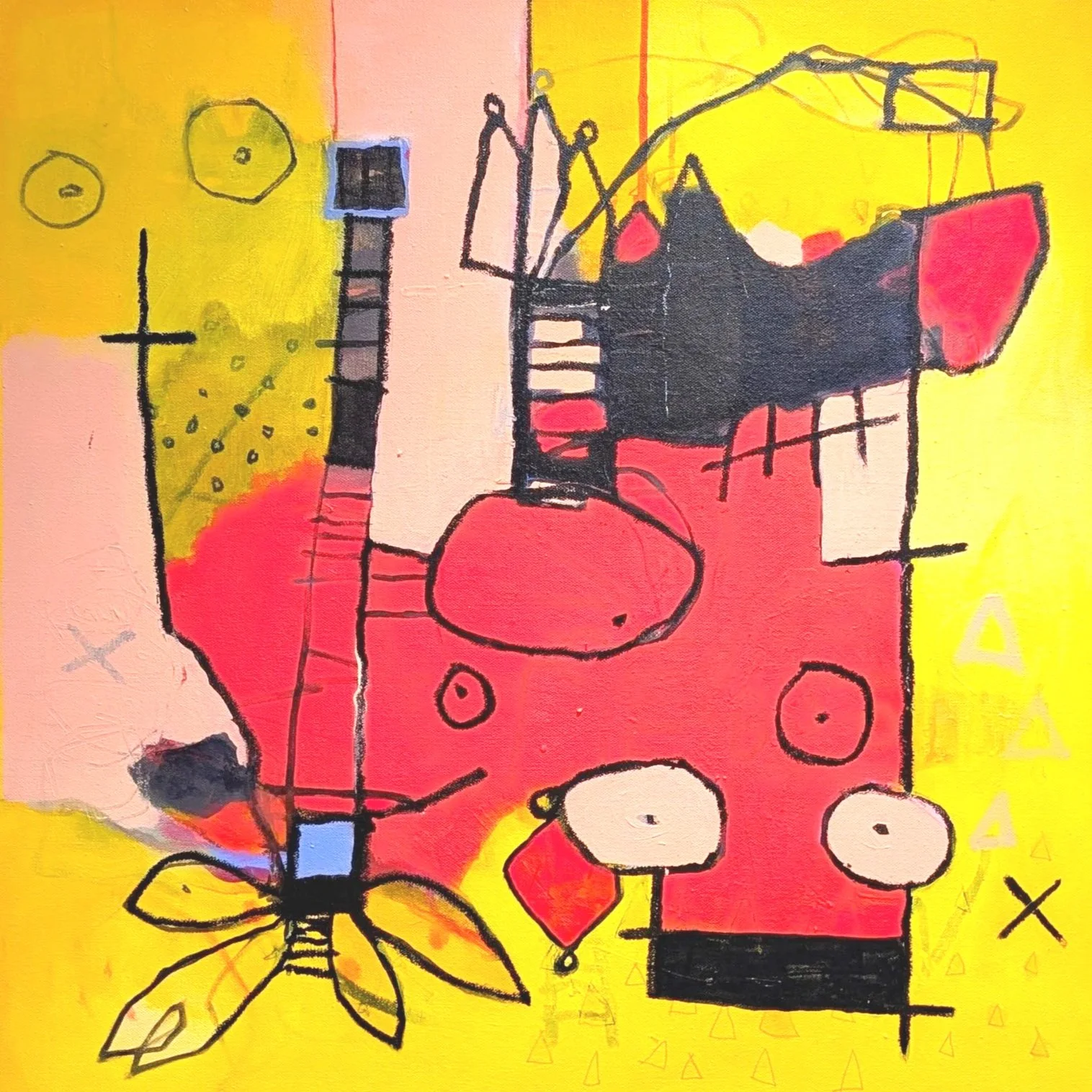 Dragonfly In The Headlights
24x24