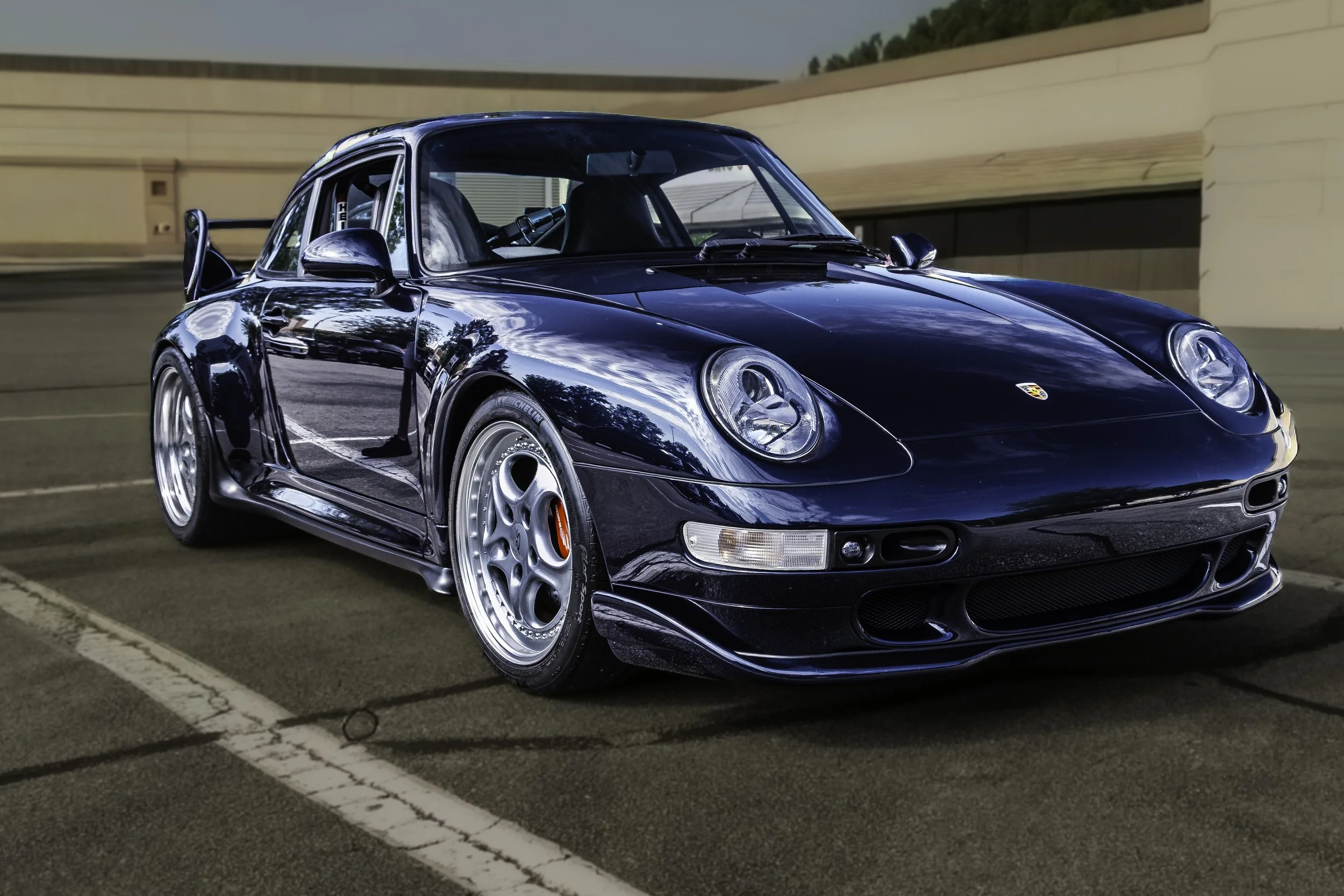 Sea Blue Porsche RS