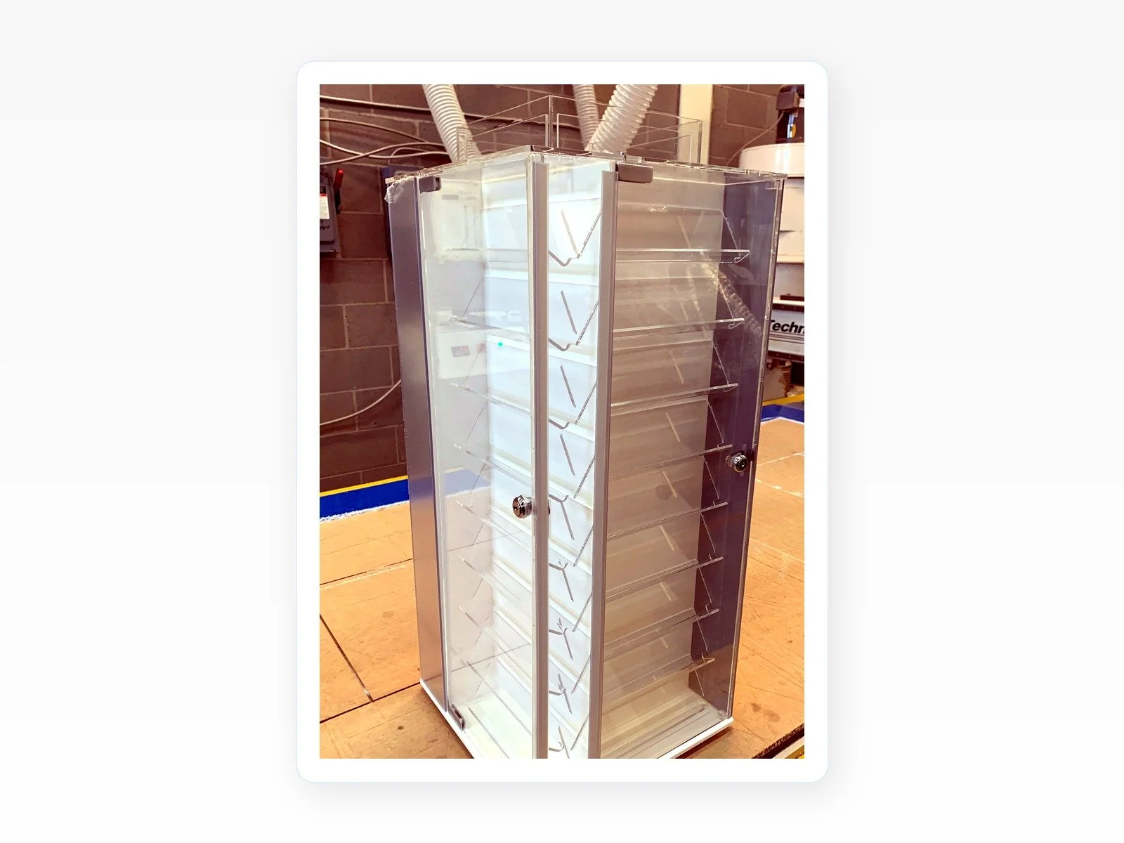 Clear Showcase Cabinet