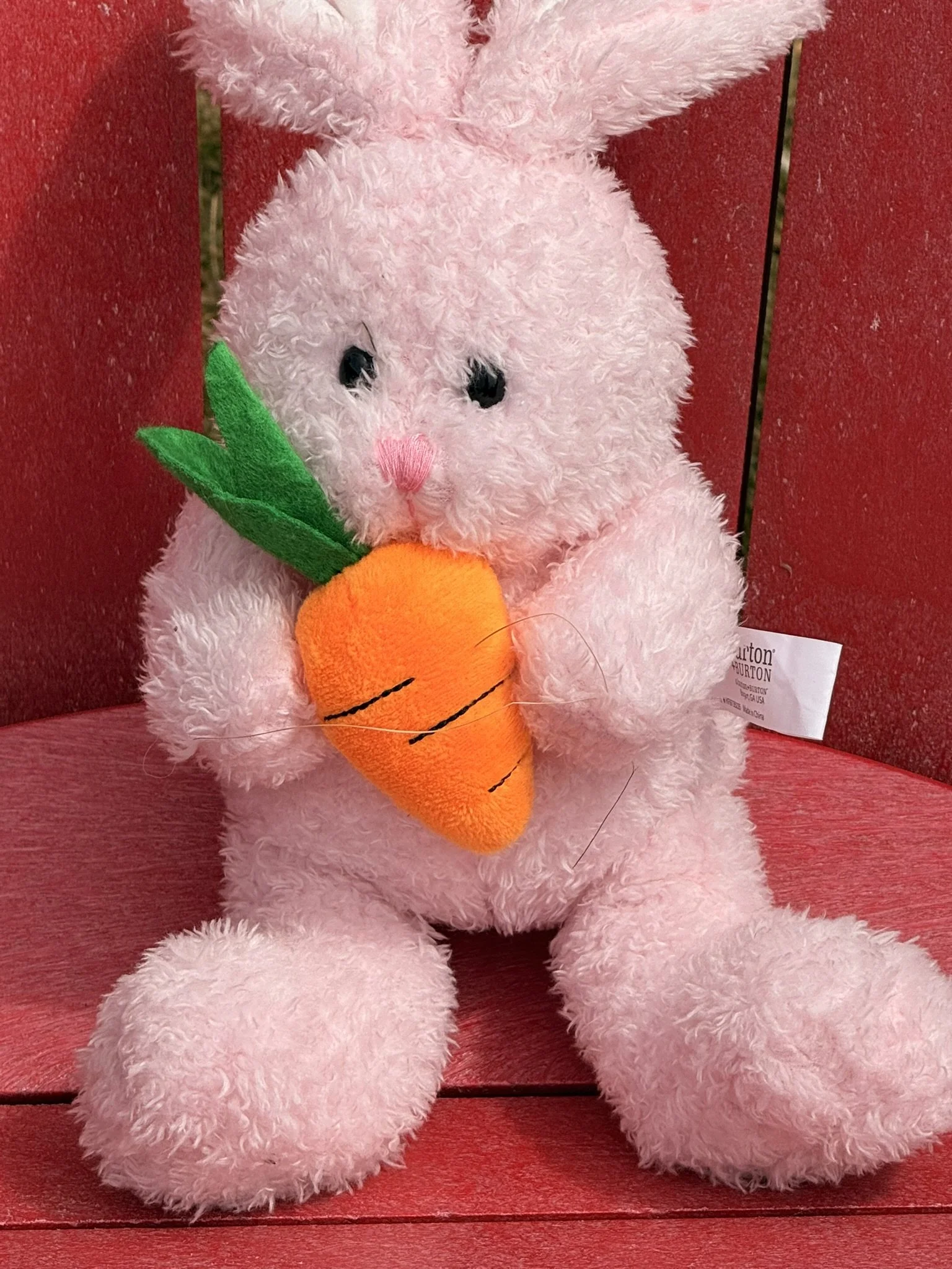 Pink easter bunny