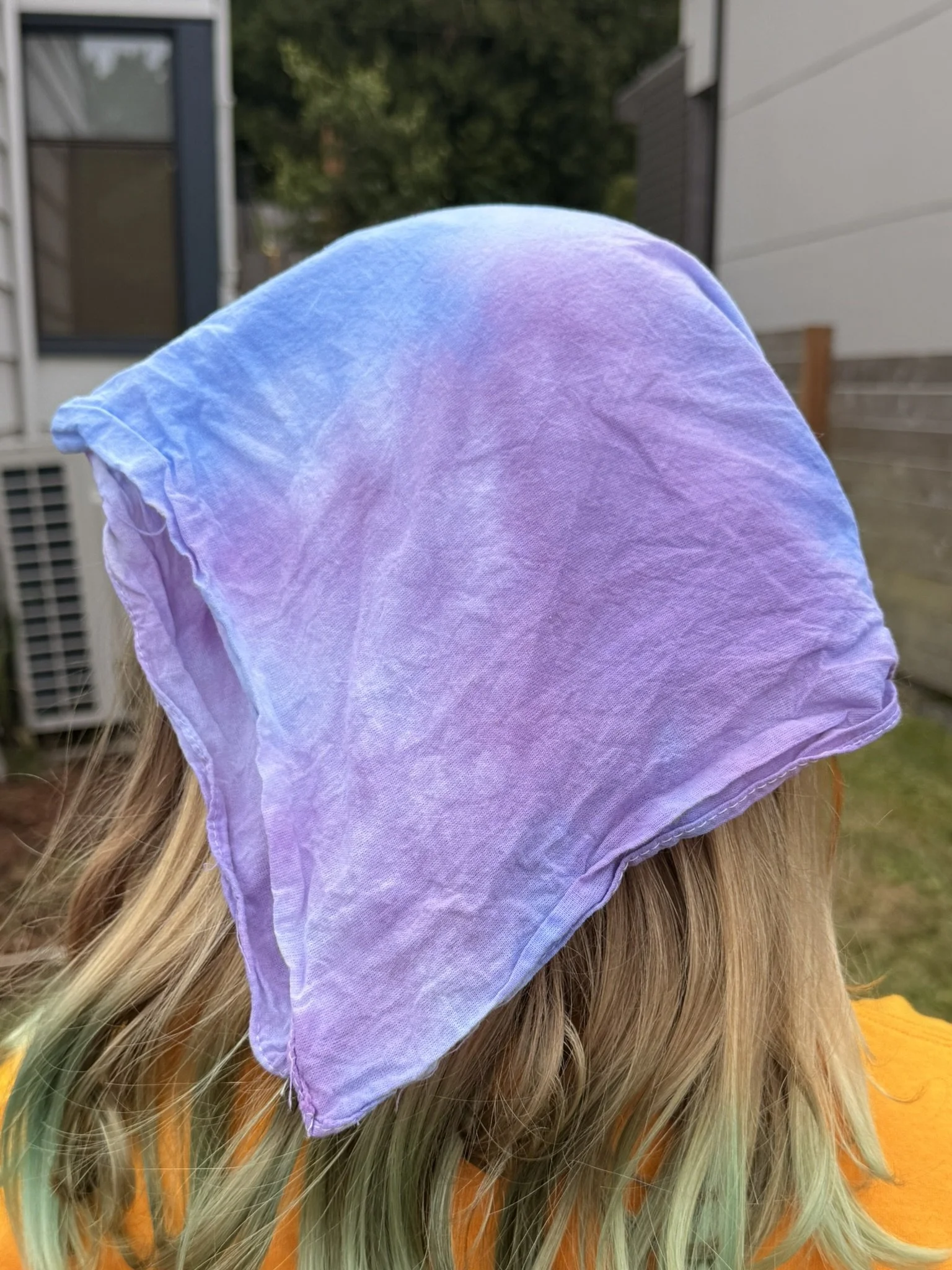 Aurora crumple bandanna