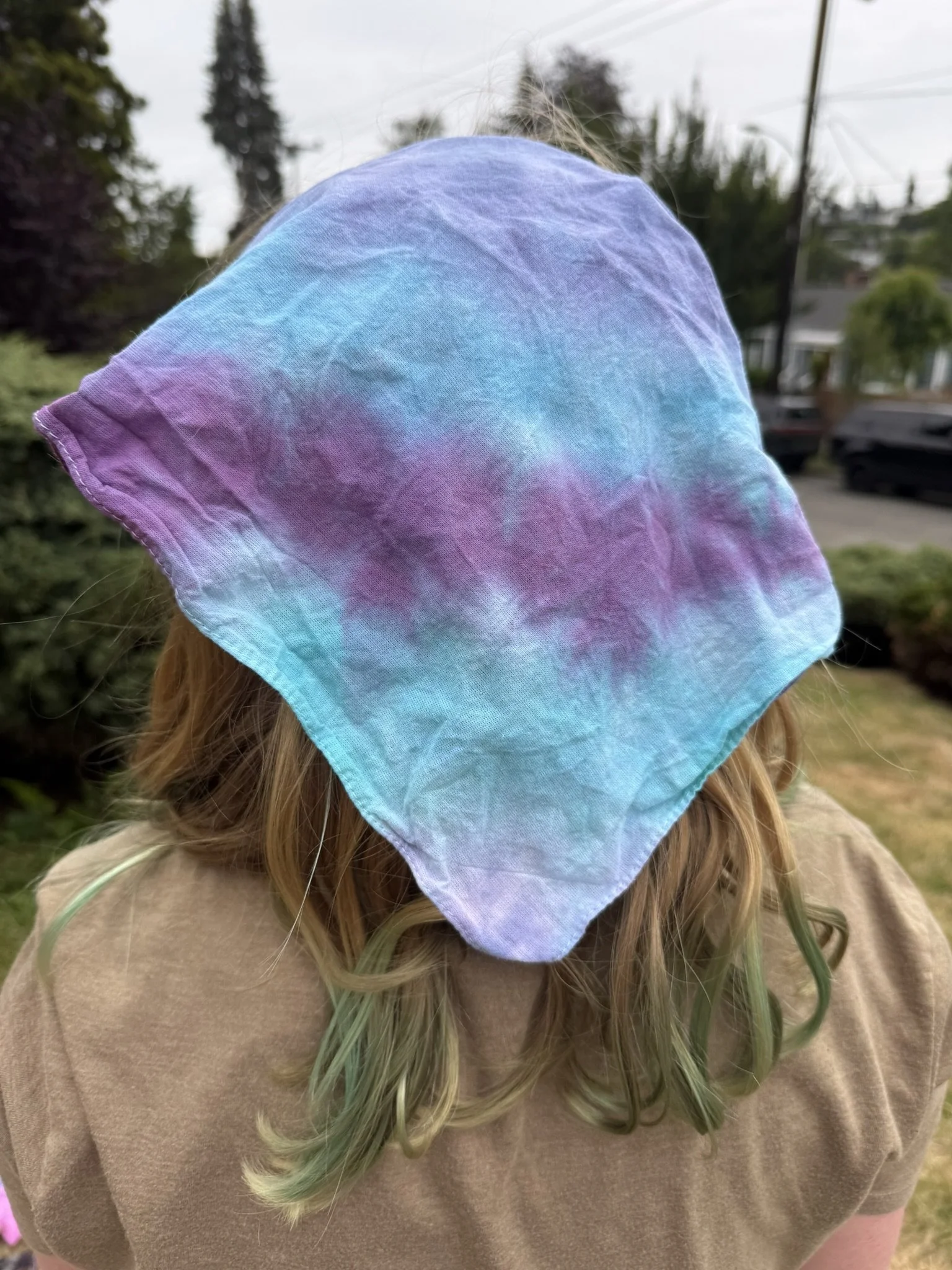 Aurora swirl bandanna