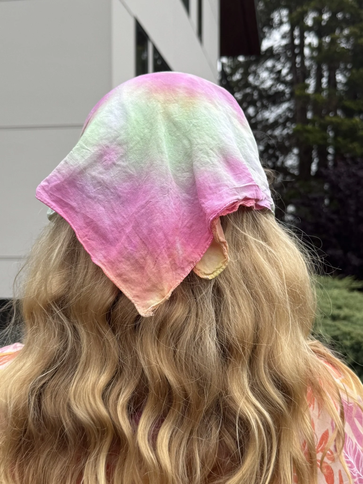 Spring bullseye bandanna