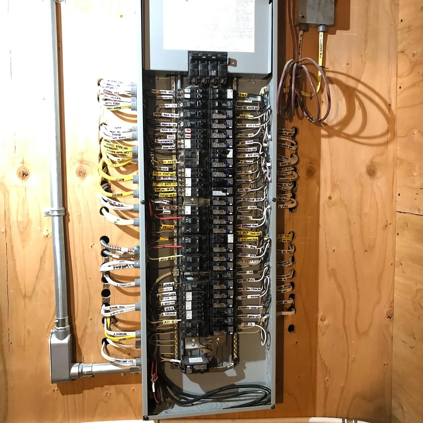 Rometta Electric panel install