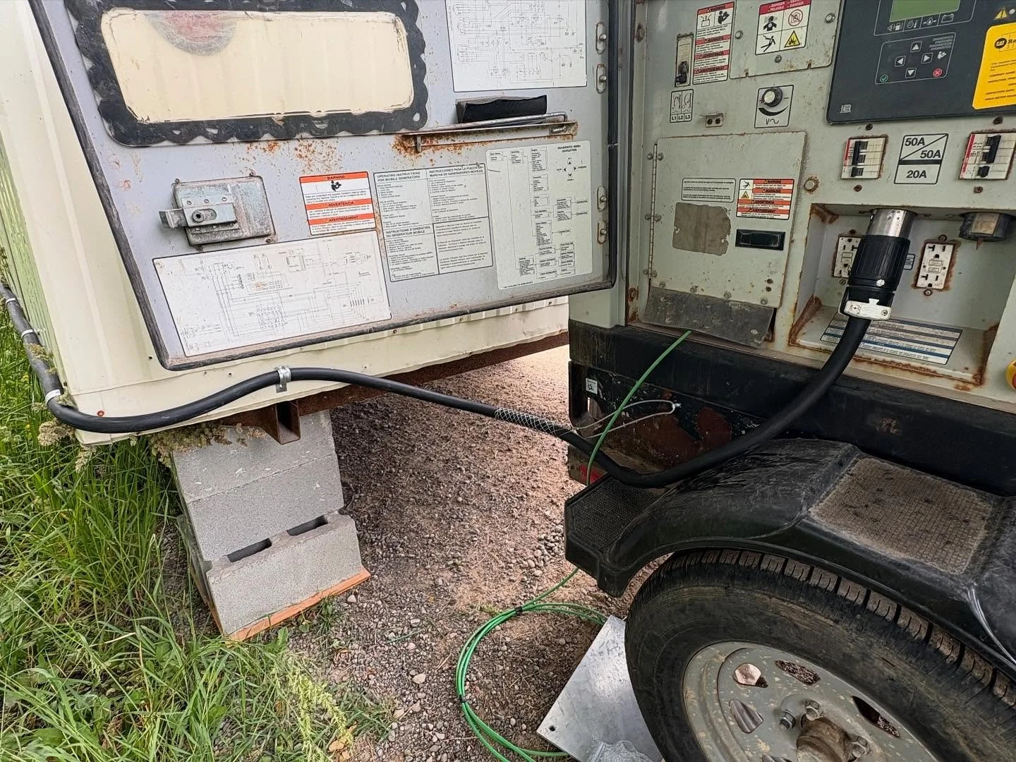 Rometta Electric mobile power setup
