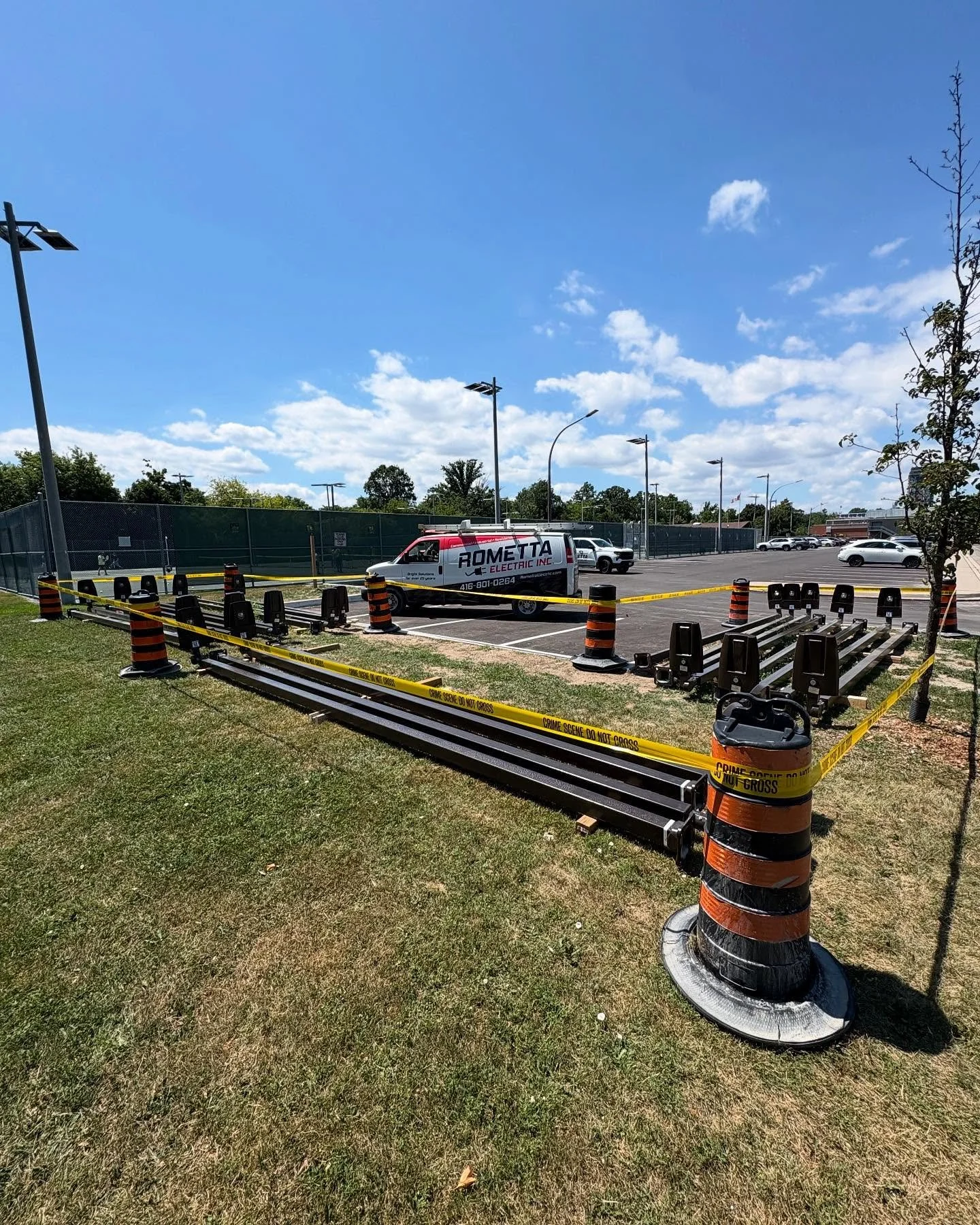 Rometta electric parking light install