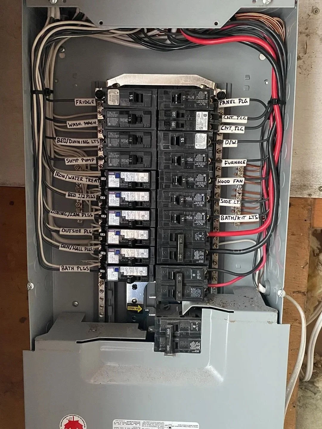 Rometta Electric residential panel install