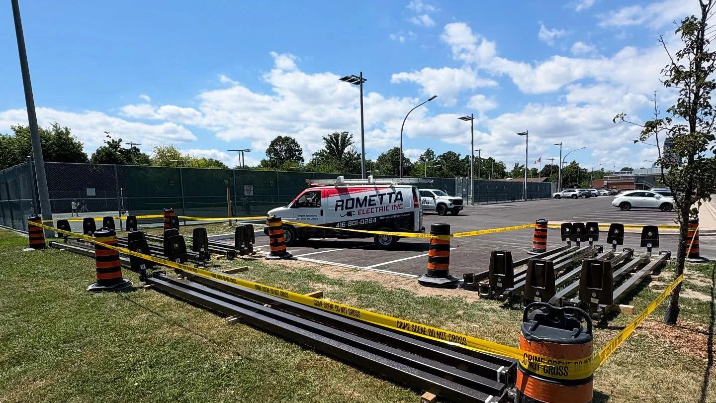 Rometta Electric truck in park