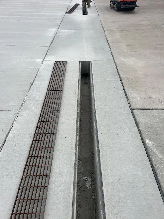 Custom in driveway drains