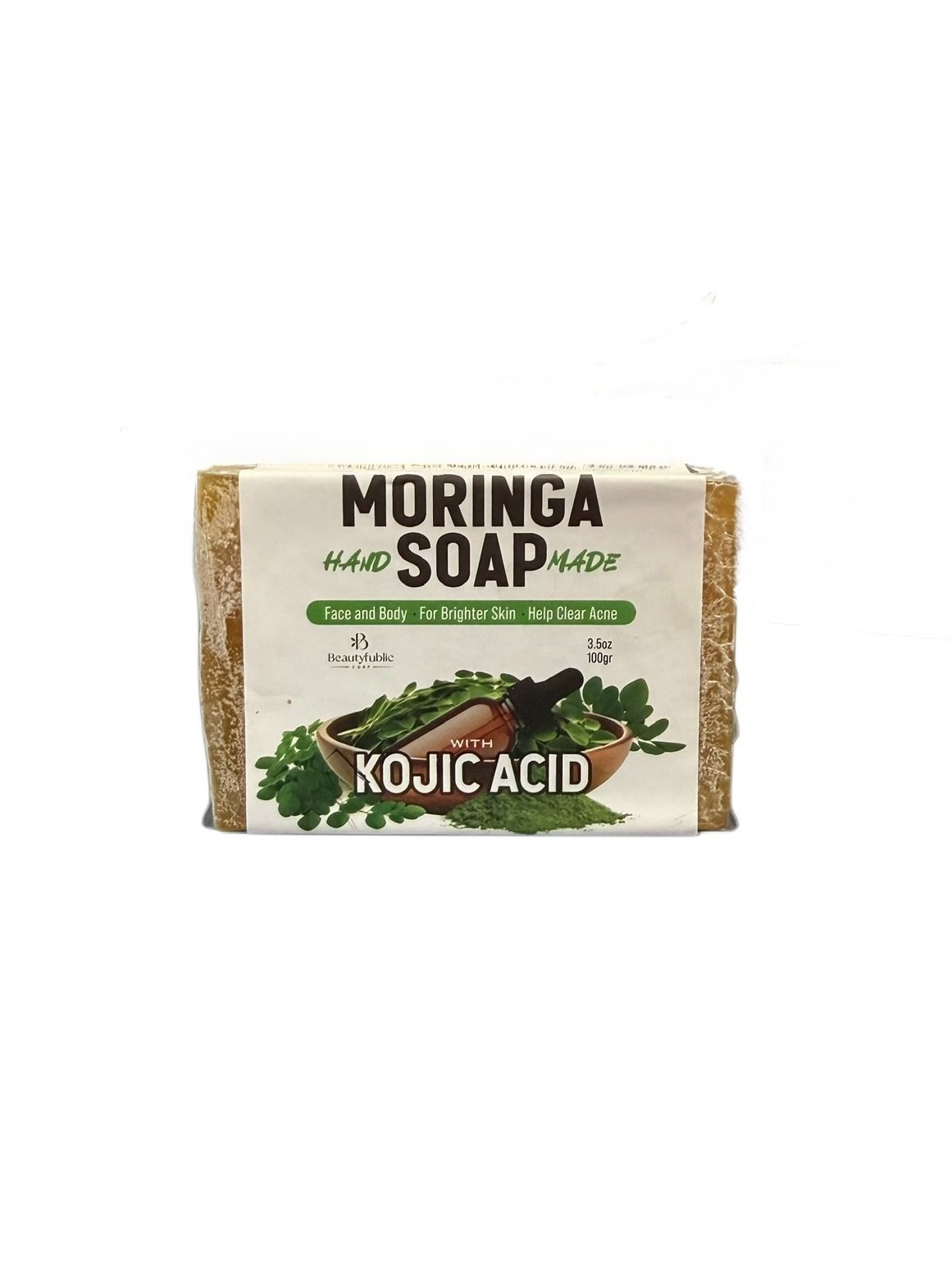 Beautyfublic Moringa Soap [Kojic Acid]