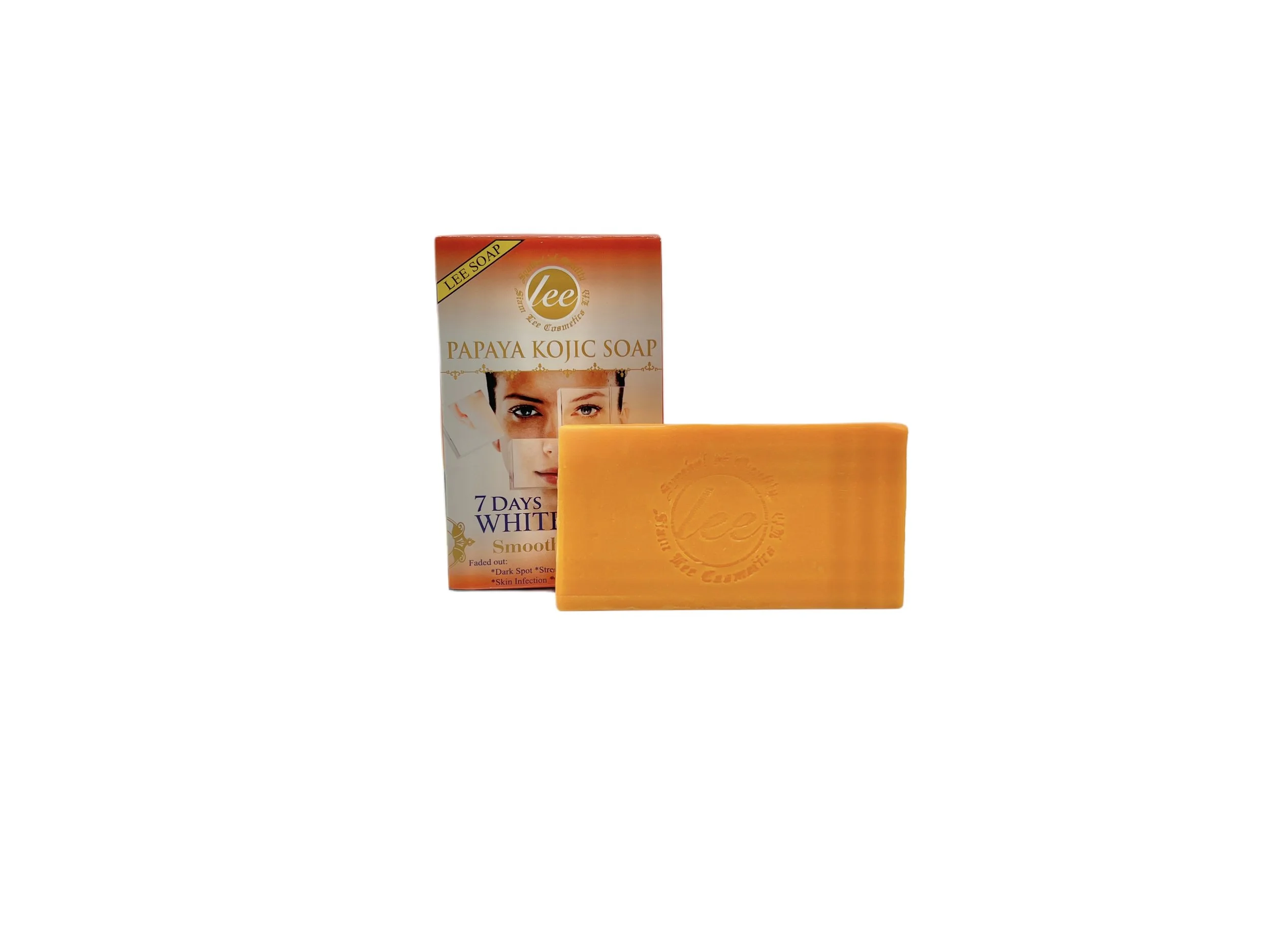 Papaya Kojic Soap Lee – Whitening, Brightening, Deep Cleansing, Face & Body