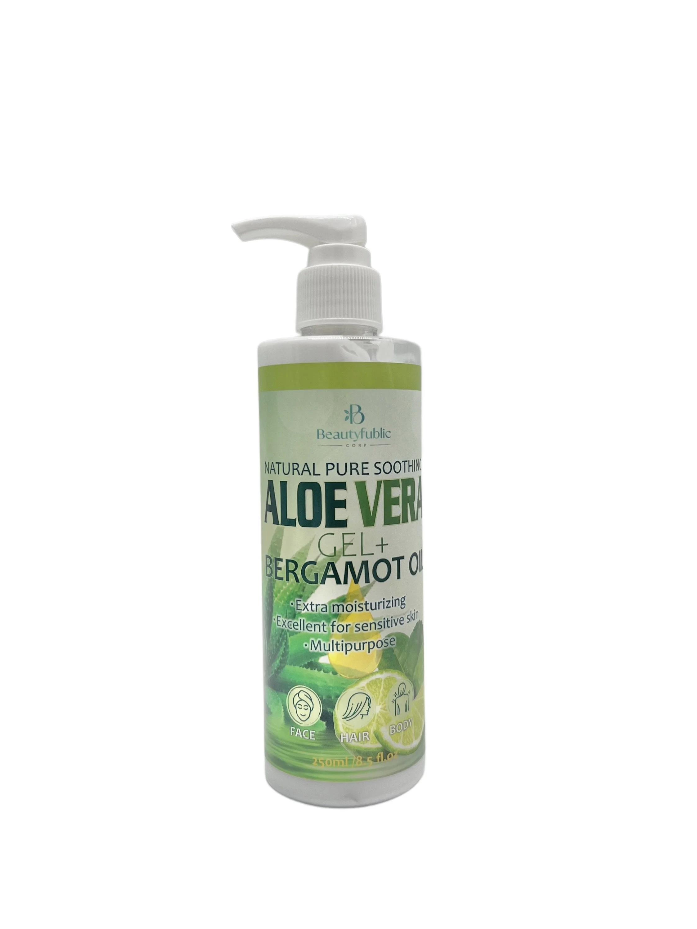 Aloe Vera Soothing Gel Oil [Bergamot] 250ml – Extra Moisturizing Care