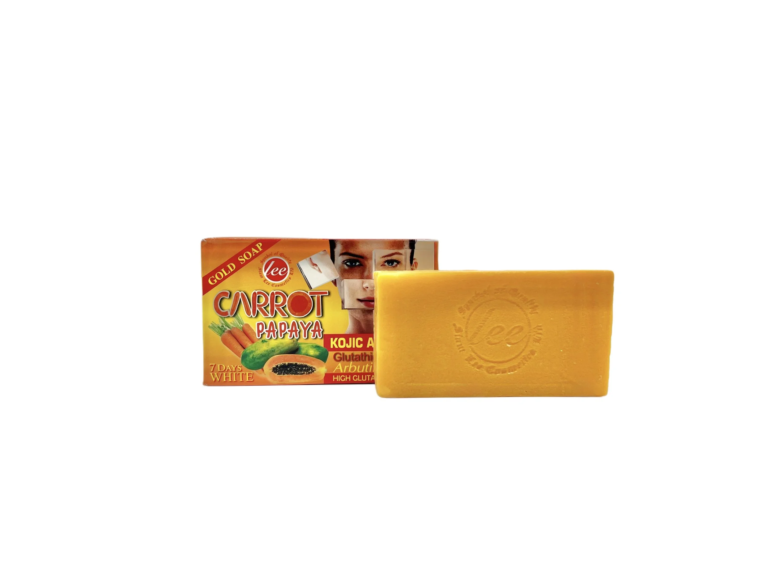 Carrot-Papaya Kojic Soap Lee – Whitening, Brightening, Deep Cleansing, Face & Body