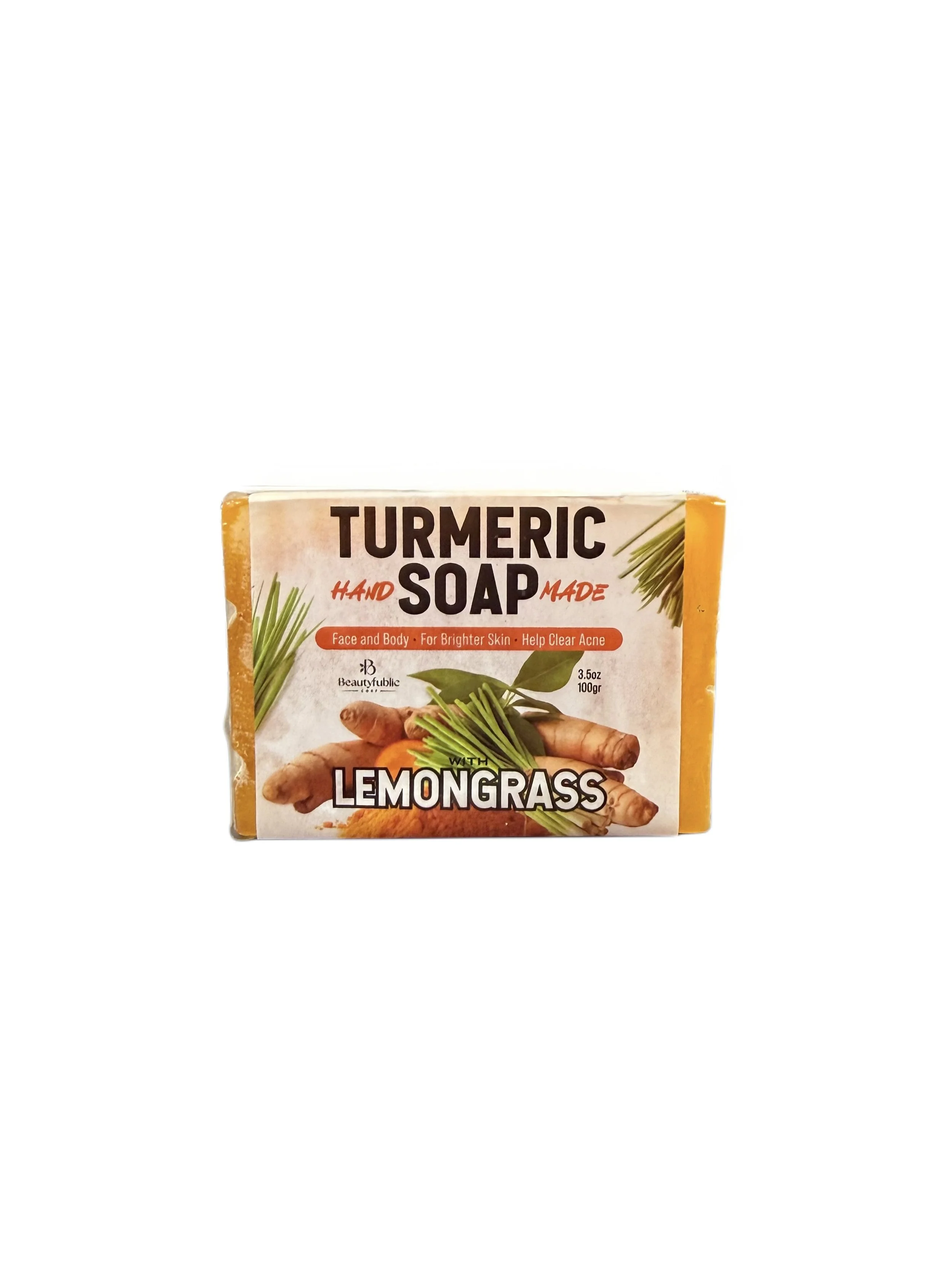 Beautyfublic Turmeric Soap [Lemongrass]