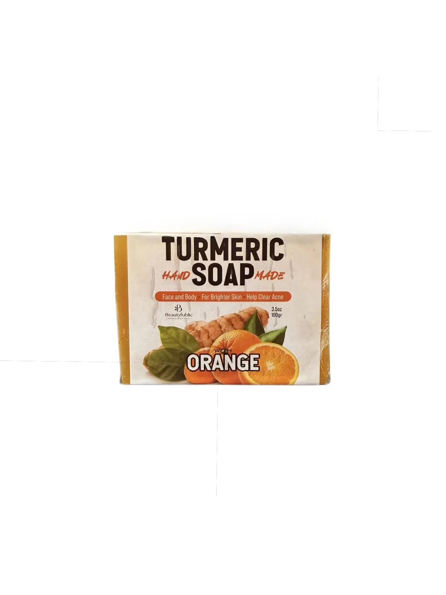 Beautyfublic Turmeric Soap [Orange]
