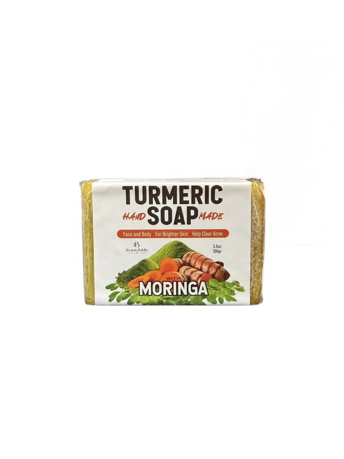Beautyfublic Turmeric Soap [Moringa]