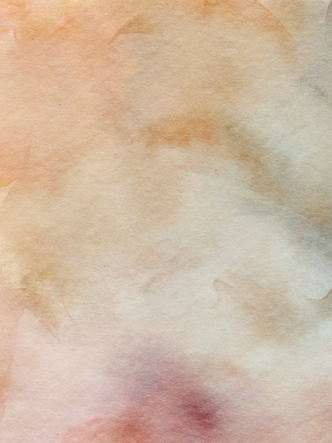 Abstract watercolor background with warm, soft tones of beige, peach, and light orange.